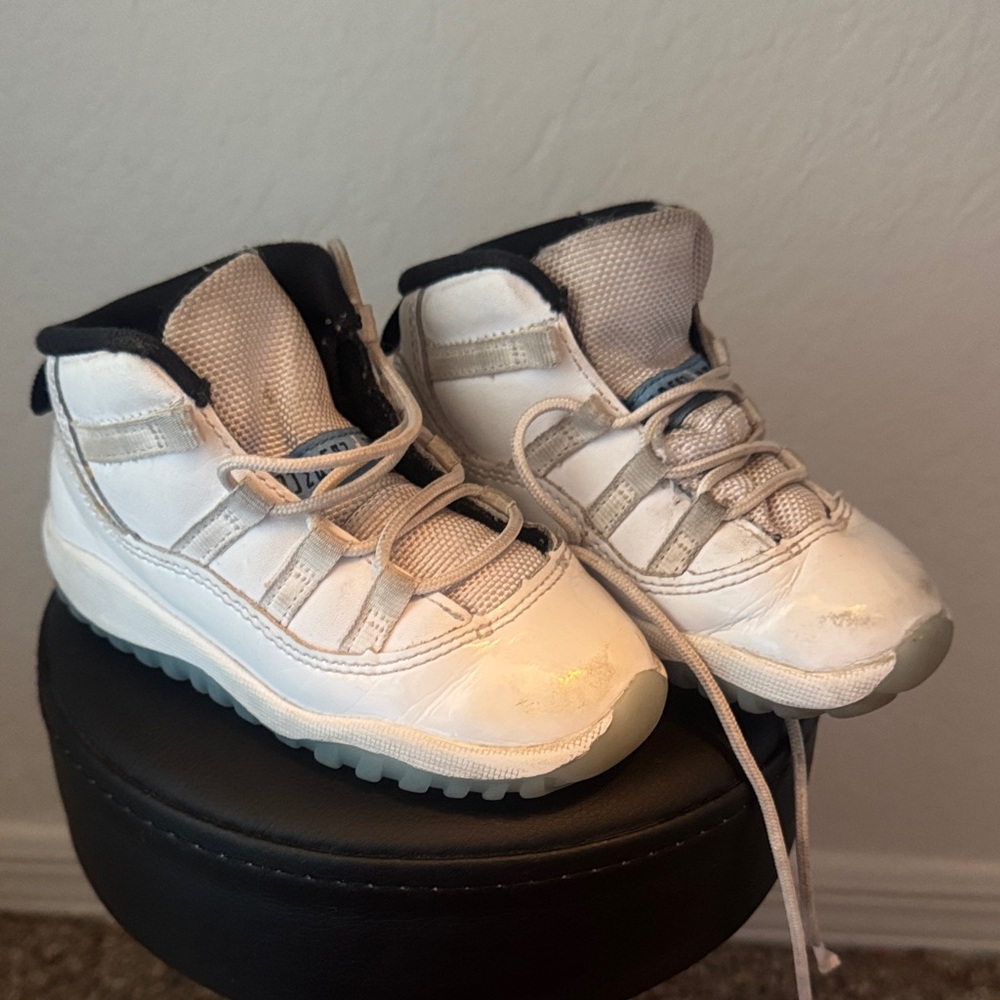 Jordan Kids Shoes White and Black